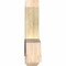 Ekena Millwork Bellingham Rough Sawn Timber Gable Bracket, Douglas Fir, 48"W x 26"H x 6"D x 6"F, 13/12 Pitch GBW048X26X0606BEL00RDF - alternate 3